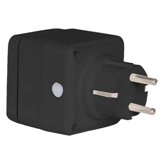 Denver Slimme stekker voor buiten | Denver (Wifi, 16A, Randaarde, Energiemeter, IP44) PLO-118 K170108373 - 2