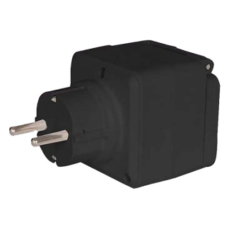 Denver Slimme stekker voor buiten | Denver (Wifi, 16A, Randaarde, Energiemeter, IP44) PLO-118 K170108373 - 3