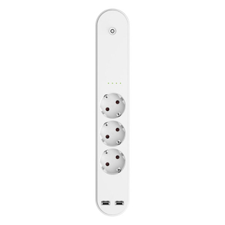 Denver Slimme stekkerdoos | Denver (Wifi, Timer, 2x USB A) SHP-310U K170406343 - 3