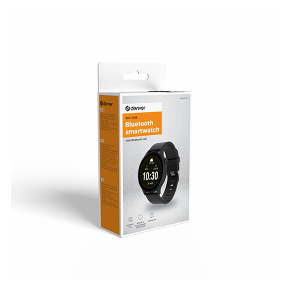 Denver Smartwatch | Denver | 1.4” (Telefoonfunctie, 100+ sportmodi, Slaapmonitor, 210 mAh batterij, Zwart) SWC-338B K105005174 - 5