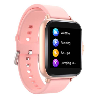 Denver Smartwatch | Denver | 1.44” (Telefoonfunctie, Hartslagmeter, sportmodi, Slaapmonitor, 150 mAh batterij, Roze) SWC-156ROMK2 K105005282 - 1