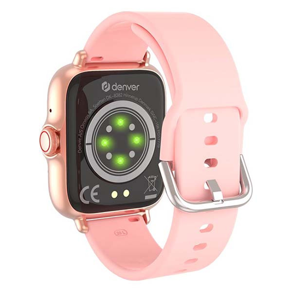 Denver Smartwatch | Denver | 1.44” (Telefoonfunctie, Hartslagmeter, sportmodi, Slaapmonitor, 150 mAh batterij, Roze) SWC-156ROMK2 K105005282 - 5