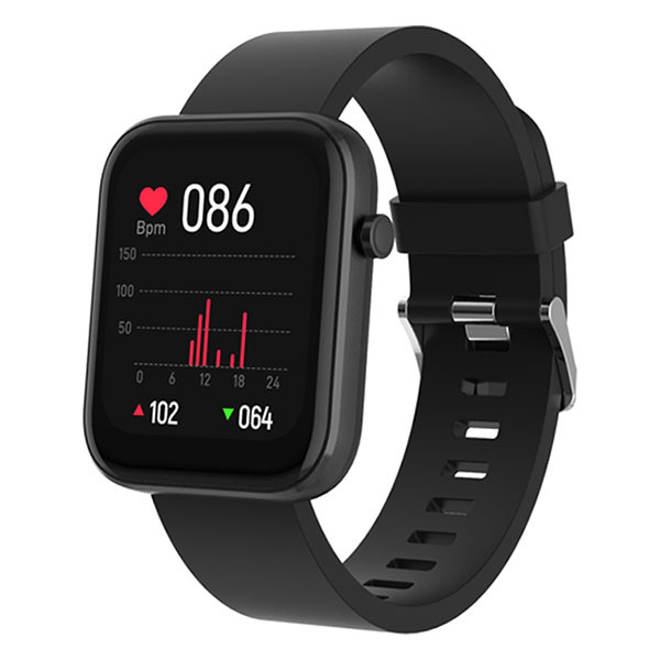 Denver Smartwatch | Denver | 1.7” (100+ sportmodi, Slaapmonitor, 210 mAh batterij, Zwart) SW-182B K105005176 - 2