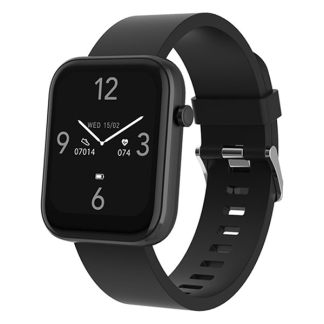 Denver Smartwatch | Denver | 1.7” (Android en iOS, Belfunctie, 100+ sportmodi, Slaapmonitor, 210 mAh batterij, Zwart) SW-182B K105005176 - 1