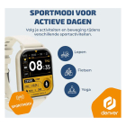 Denver Smartwatch | Denver | 1.81" (Bluetooth, Hartslagmeter, Slaapmonitor, 200 mAh batterij, Bellen, Beige) SWC-176BE K105005355 - 3