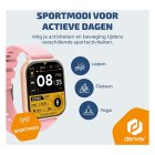 Denver Smartwatch | Denver | 1.81" (Bluetooth, Hartslagmeter, Slaapmonitor, 200 mAh batterij, Bellen, Roze) SWC-176RO K105005356 - 3