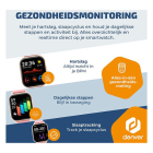 Denver Smartwatch | Denver | 1.81" (Bluetooth, Hartslagmeter, Slaapmonitor, 200 mAh batterij, Bellen, Roze) SWC-176RO K105005356 - 7
