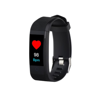 Denver Smartwatch | Denver (Bluetooth, Hartslagmeter, Bloeddrukmeter, Slaap- en activiteitenmonitor, Kleurendisplay, iOS & Android) BFH-147 K070501303 - 5