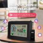 Denver Weerstation | Denver | Binnen en buiten (Klok, Hygrometer, Raam open-indicator, Touchscreen) WS-520 K170108374 - 2