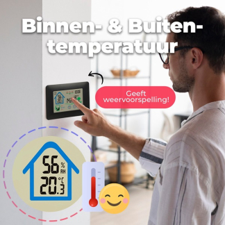 Denver Weerstation | Denver | Binnen en buiten (Klok, Hygrometer, Weervoorspelling, Raam open-indicator, Comfort indicator, Touchscreen) WS-520 K170108374 - 3