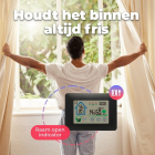 Denver Weerstation | Denver | Binnen en buiten (Klok, Hygrometer, Weervoorspelling, Raam open-indicator, Comfort indicator, Touchscreen) WS-520 K170108374 - 5