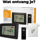 Denver Weerstation | Denver | Binnen en buiten (Klok, Hygrometer, Weervoorspelling, Raam open-indicator, Comfort indicator, Touchscreen) WS-520 K170108374 - 10