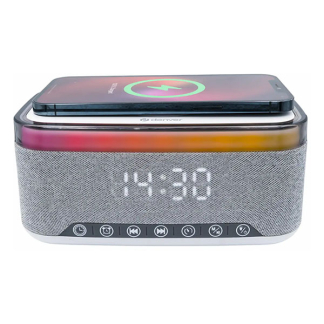 Denver Wekkerradio | Denver (Sluimerstand, Bluetooth, Draadloze telefoonlader, White Noise) CRQ-225 K170511323 - 6