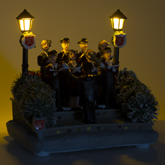DickensVille Kerstdorp | Leger des Heils koor | Dickensville (LED, Batterijen) DV111302 K150303326 - 