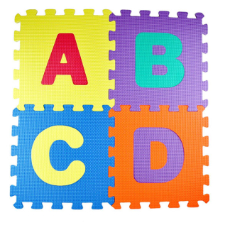Didak Pool Puzzelmat | Didak Pool | Alfabet (31.5 x 31.5 cm, 26-delig) 06300223KID K170111819 - 3