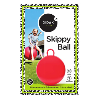 Didak Pool Skippybal | Didak Play | Ø 50 cm (Rood, Vanaf 3 jaar) 21100500KID K170111822