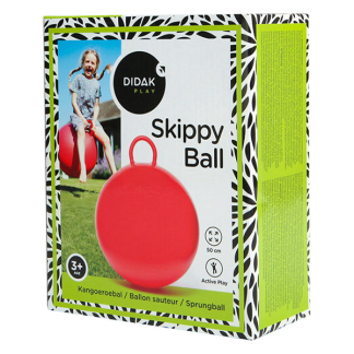 Didak Pool Skippybal | Didak Play | Ø 50 cm (Rood, Vanaf 3 jaar) 21100500KID K170111822 - 2