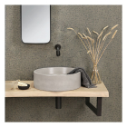 Differnz Badkamerspiegel | Differnz (28 x 75 cm, Aluminium, Mat zwart) 36.210.11 K010830049 - 2