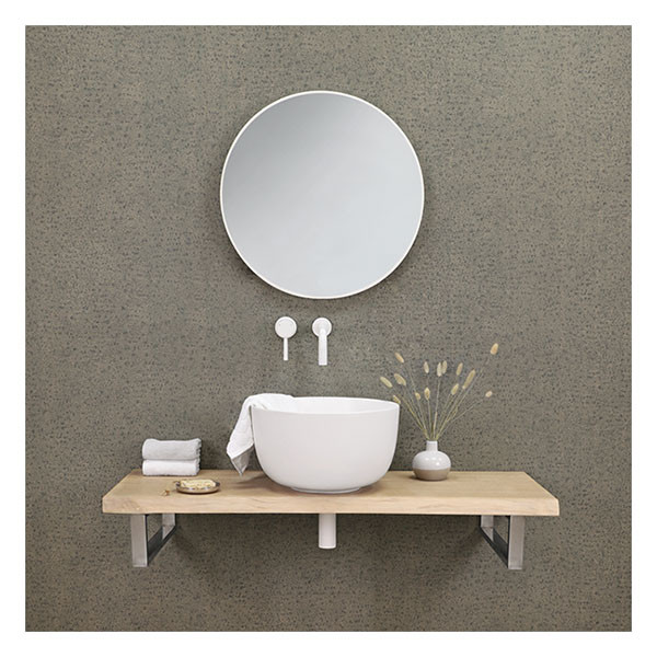 Differnz Badkamerspiegel | Differnz (80 x 80 cm, Rond, Aluminium, Wit) 36.210.09 K010830053 - 2