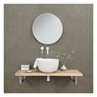 Differnz Badkamerspiegel | Differnz (80 x 80 cm, Rond, Aluminium, Wit) 36.210.09 K010830053 - 2