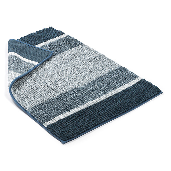 Differnz Badmat | Differnz (90 x 60 cm, Microfiber, Blauw) 31.110.35 K010830114 - 1