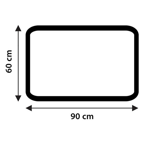 Differnz Badmat | Differnz (90 x 60 cm, Microfiber, Grijs) 31.110.32 K010830112 - 4