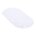 Badmat antislip | Differnz (70 x 35 cm, PVC, Anti-slip, Transpart)