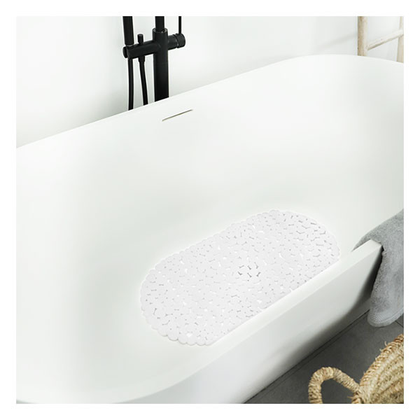 Differnz Badmat antislip | Differnz (70 x 35 cm, PVC, Anti-slip, Wit) 31.002.07 K010830103 - 3