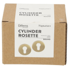 Differnz Cilinderrozet | Differnz (Rond, RVS, Goud) 86.030.32 K010830402 - 2