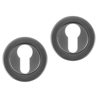 Differnz Cilinderrozet | Differnz (Rond, RVS, Gun metal) 86.030.22 K010830383 - 1