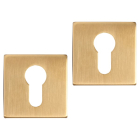 Differnz Cilinderrozet | Differnz (Vierkant, RVS, Goud) 86.030.37 K010830405 - 1