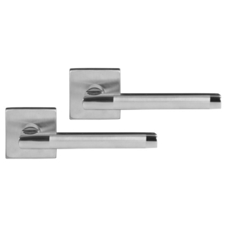 Differnz Deurklink | Differnz | Den Haag (Rond rozet, RVS, Chroom) 86.021.49 K010830358 - 1