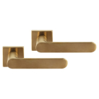 Differnz Deurklink | Differnz | Eindhoven (Vierkant rozet, RVS, Goud) 86.022.39 K010830398 - 1