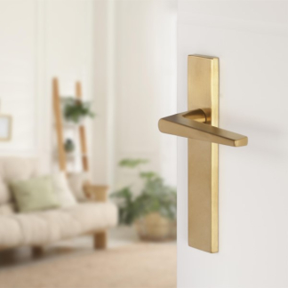 Differnz Deurklink met blindschild | Differnz | Rotterdam | 55 mm (RVS, Goud) 86.025.31 K010830392 - 2