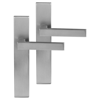 Differnz Deurklink met blindschild | Differnz | Tilburg | 55 mm (RVS, Chroom) 86.026.01 K010830347 - 1