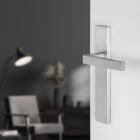 Differnz Deurklink met blindschild | Differnz | Tilburg | 55 mm (RVS, Chroom) 86.026.01 K010830347 - 2