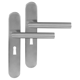Differnz Deurklink met sleutelschild | Differnz | Amsterdam | 55 mm (RVS, Chroom) 86.020.02 K010830338 - 1