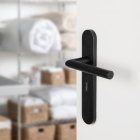 Differnz Deurklink met sleutelschild | Differnz | Amsterdam | 55 mm (Rond, RVS, Zwart) 86.020.12 K010830302 - 2