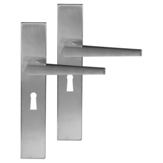 Differnz Deurklink met sleutelschild | Differnz | Rotterdam | 55 mm (RVS, Chroom) 86.025.02 K010830343 - 1