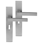 Differnz Deurklink met sleutelschild | Differnz | Tilburg | 55 mm (RVS, Chroom) 86.026.02 K010830348 - 1