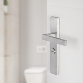 Differnz Deurklink met wc-sluiting schild | Differnz | Tilburg | 63 mm (RVS, Chroom) 86.026.04 K010830350 - 2
