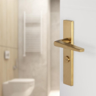 Differnz Deurklink met wc-sluitingschild | Differnz | Rotterdam | 63 mm (RVS, Goud) 86.025.34 K010830395 - 2