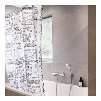 Differnz Douchegordijnstang | Differnz (Verstelbaar tot 220 cm, Aluminium, Wit) 32.310.42 K010830064 - 3