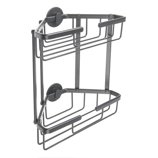 Differnz Doucherek | Differnz (Driehoek, 2 laags, Aluminium, Gun metal) 34.100.04 K010830087 - 1