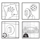 Differnz Doucherek | Differnz (Driehoek, 2 laags, Aluminium, Zwart) 34.100.16 K010830088 - 4