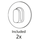 Differnz Doucherek | Differnz (Driehoek, 2 laags, Aluminium, Zwart) 34.100.16 K010830088 - 5