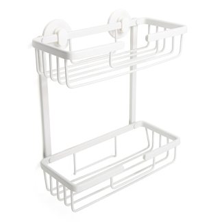 Differnz Doucherek | Differnz (Rechthoek, 2 laags, Aluminium, Wit) 34.100.09 K010830089 - 1