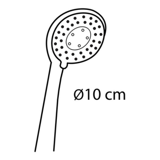 Differnz Doucheset | Differnz (3 standen, Chroom, Deluxe) 33.200.06 K010830055 - 3
