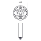 Differnz Doucheset | Differnz (Stortdouche Ø 20 cm, Met handdouche, 3 standen, Chroom) 33.401.01 K010830059 - 10