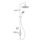 Differnz Doucheset | Differnz (Stortdouche Ø 25 cm, Met handdouche, Chroom) 33.006.00 K010830057 - 10